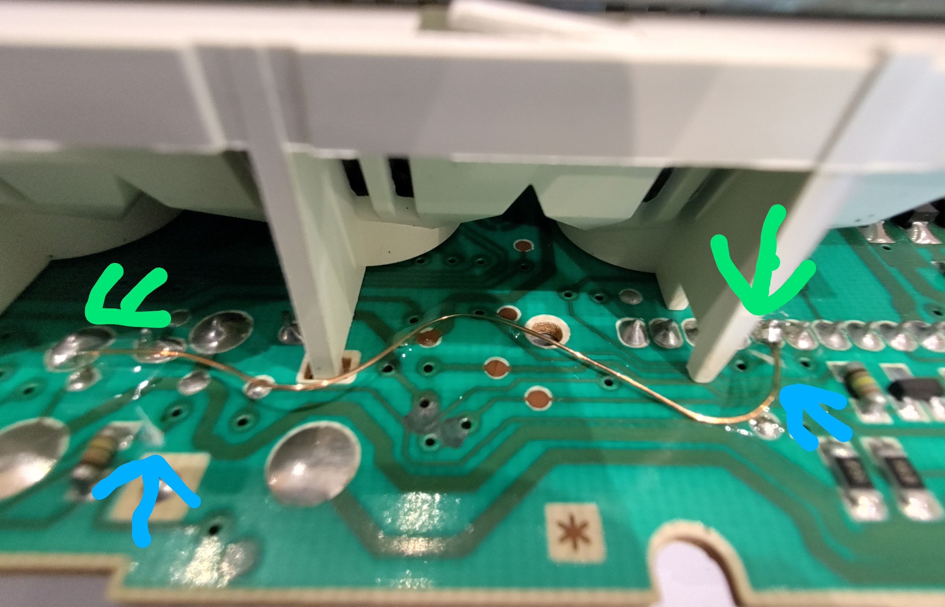 The full wiring repair and the mystery black moisture damage