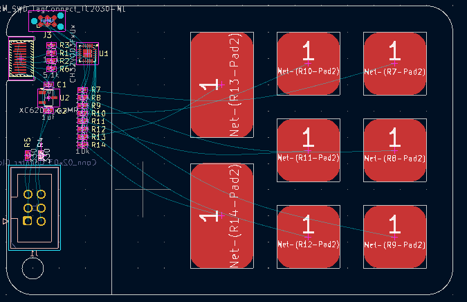 The original variant before routing